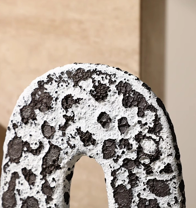 New Chinese style distressed ceramic ornaments for home art, soft furnishings, model rooms, sales offices, villas, retro wabi-sabi decorations. - Image 2