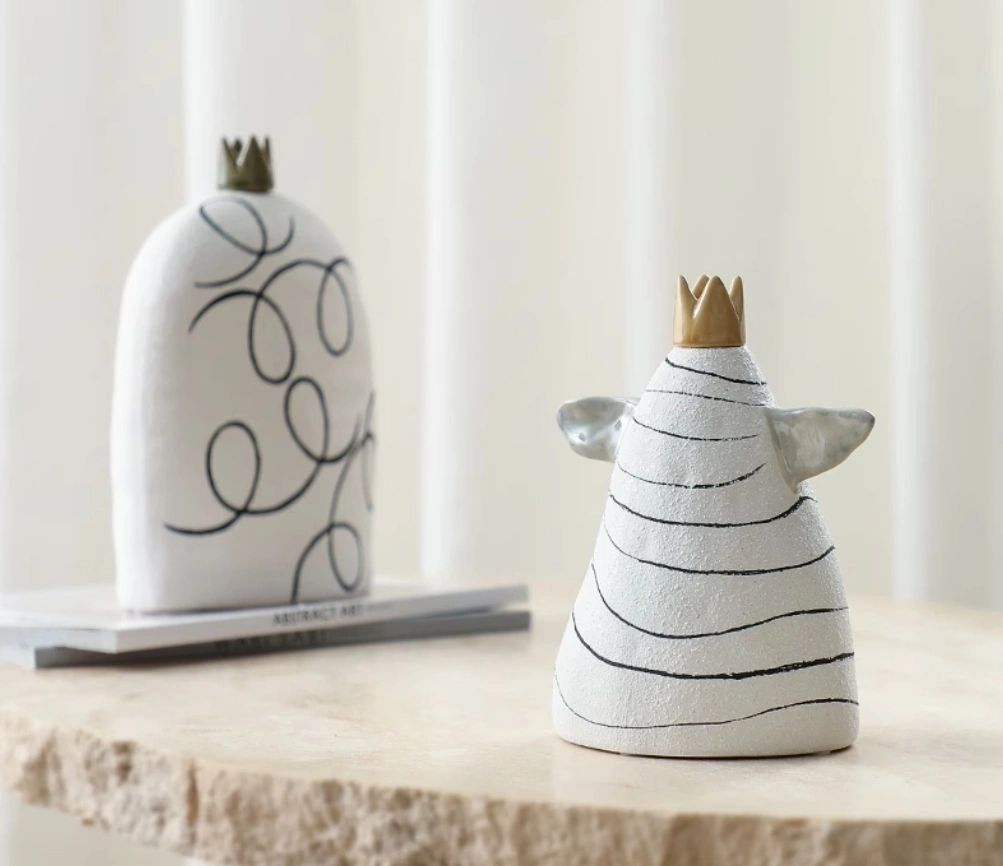 Modern minimalist ceramic ornaments for children's rooms, decorative cabinets, and decorations. - Image 3