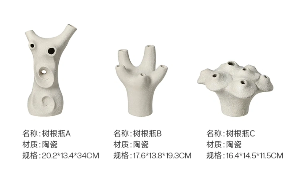 HY5135 Niche Tree Root Ceramic Ornaments - Image 4