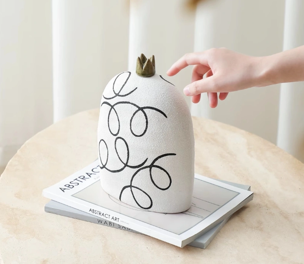 Modern minimalist ceramic ornaments for children's rooms, decorative cabinets, and decorations. - Image 5