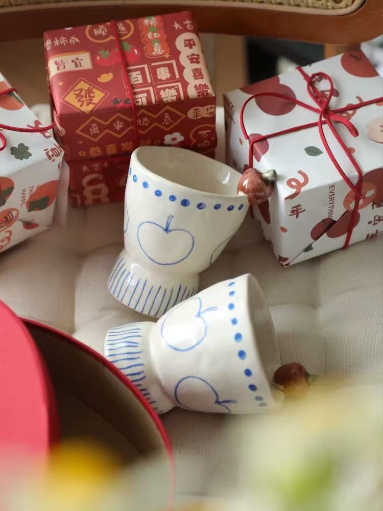 PG Handmade Rustic Fruit Accent Ceramic Coffee Mug Collection - Image 5