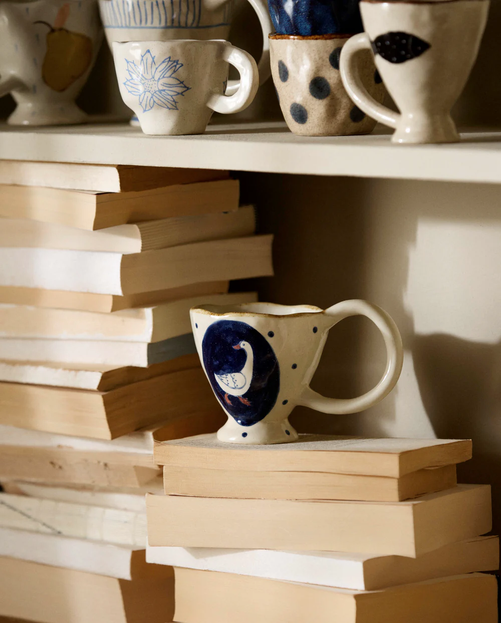 PG Handmade Rustic Fruit Accent Ceramic Coffee Mug Collection - Image 3