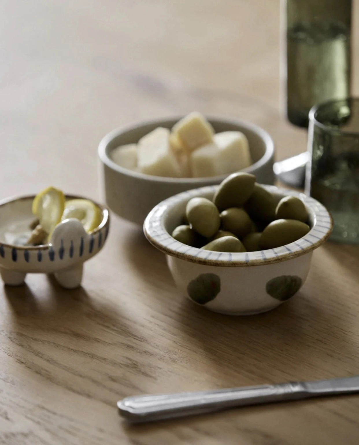 Handmade Sandy Clay Multi-Style Small Tableware Set - Image 3